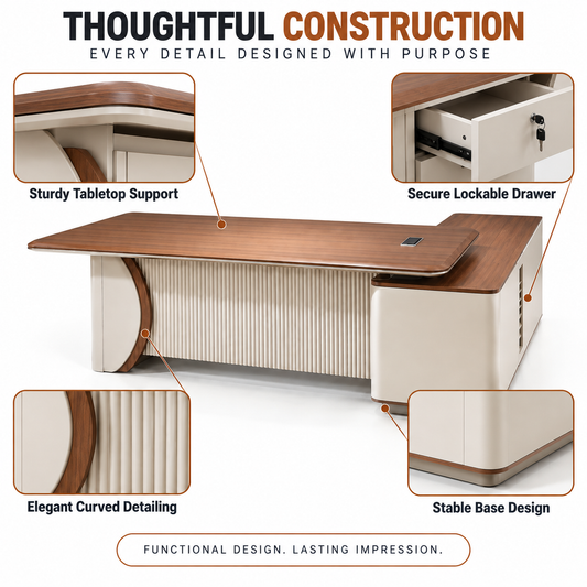 office table 8 feet