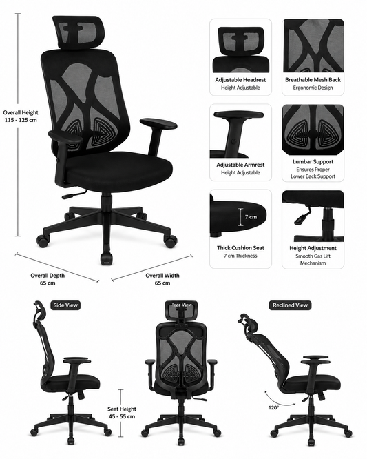 human seats black and grey