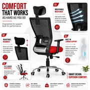 Anti-fatigue smart black