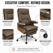 Recliner brown f212