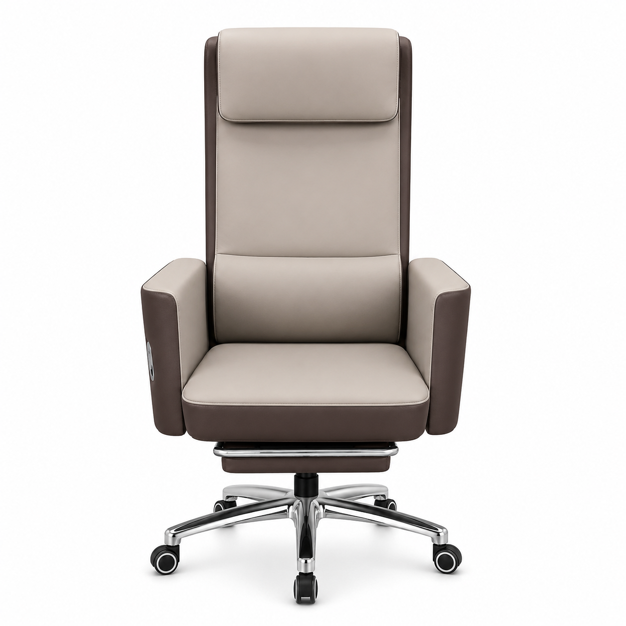 X 12 brown and Grey with footrest