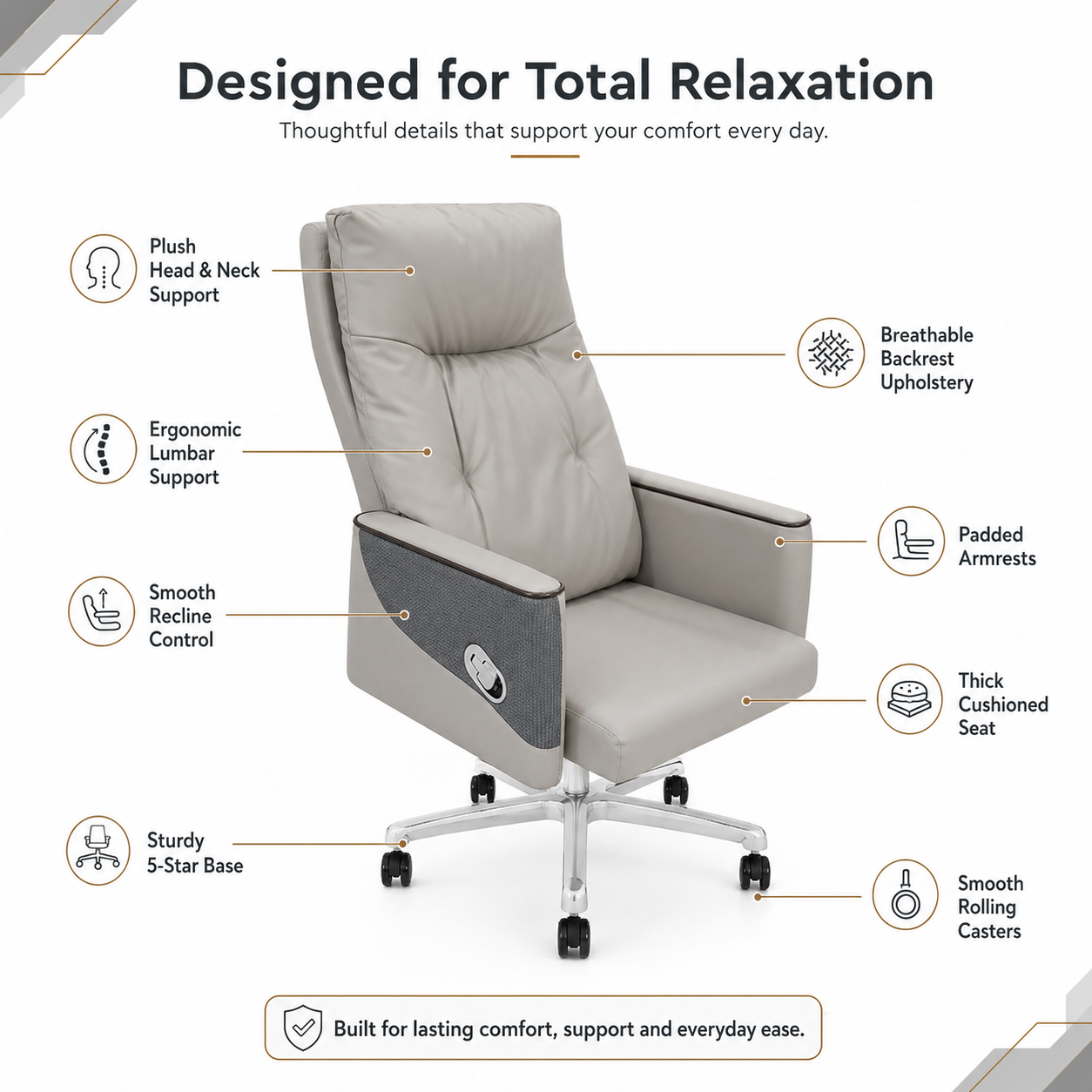 Recliner boss chair