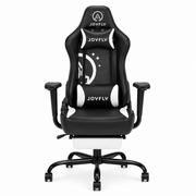 Gaming chair imported with footrest