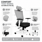 Anti fatigue smart white