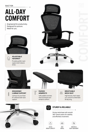 Imported chair with footrest