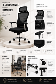 Imported chair with footrest