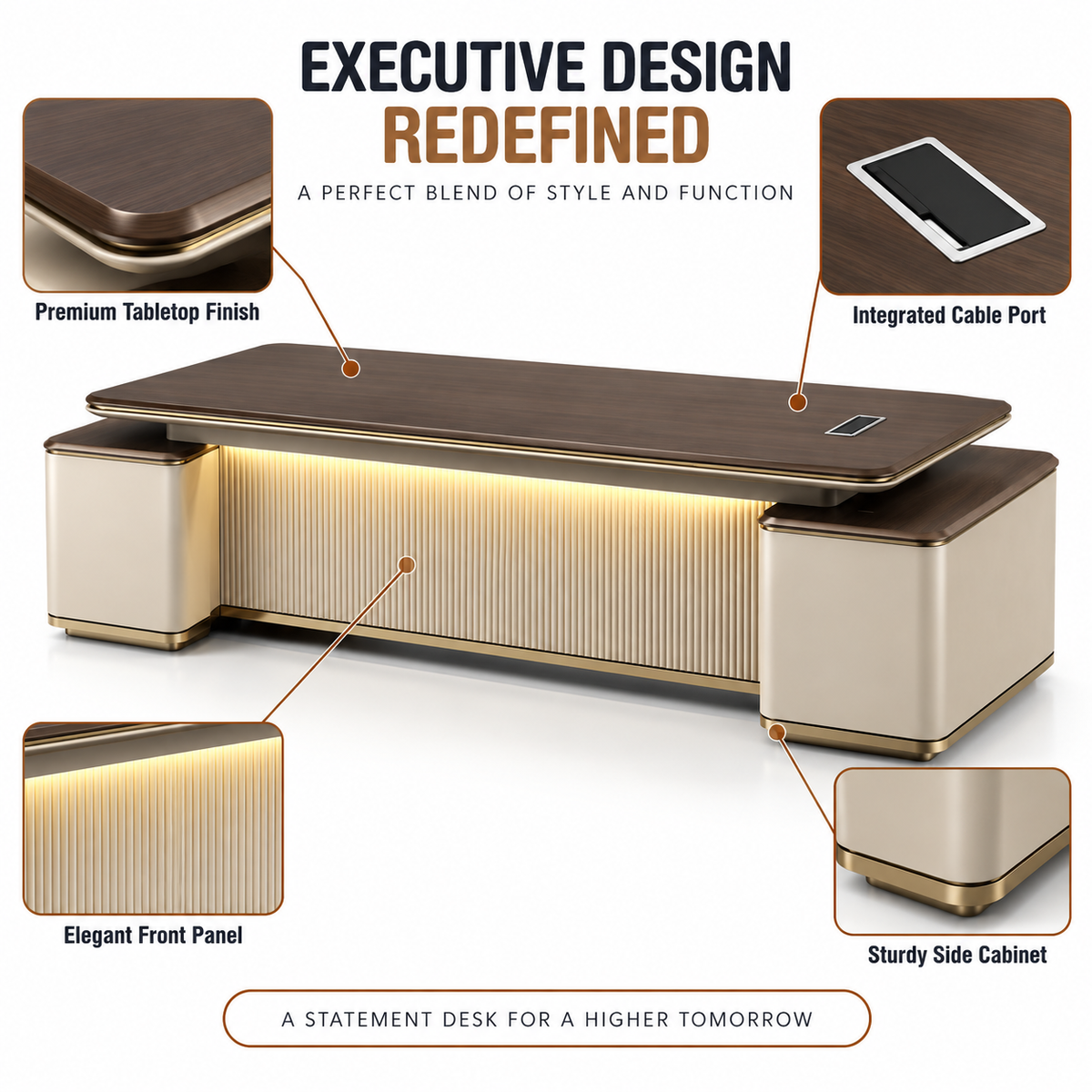 Boss table 2.8 mtr