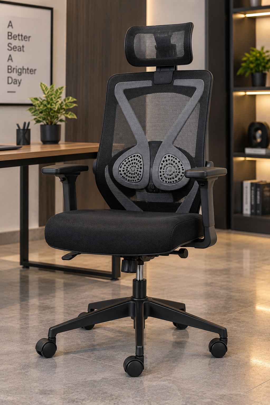 human seats black and grey