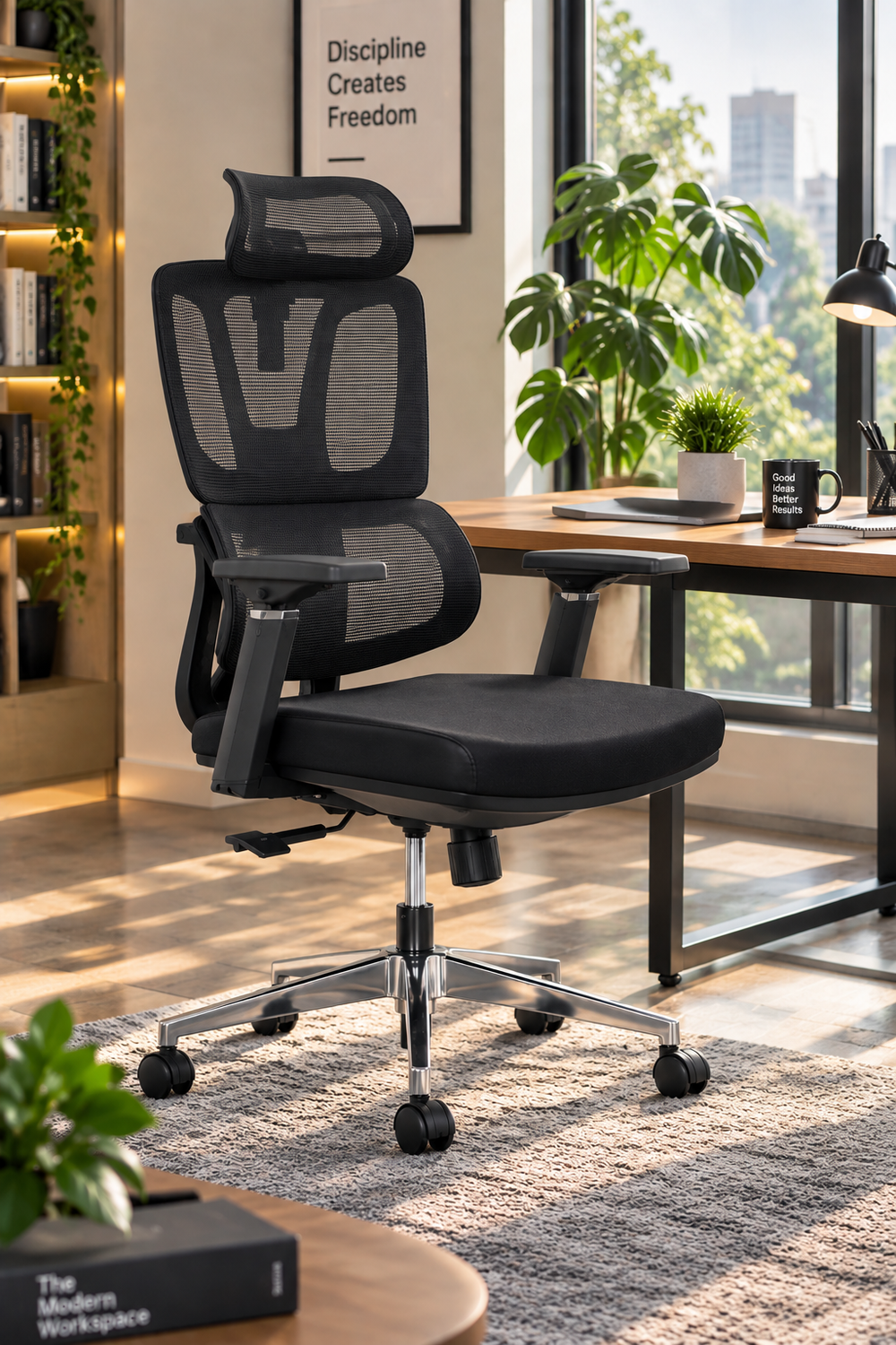 Venzo cushion grey