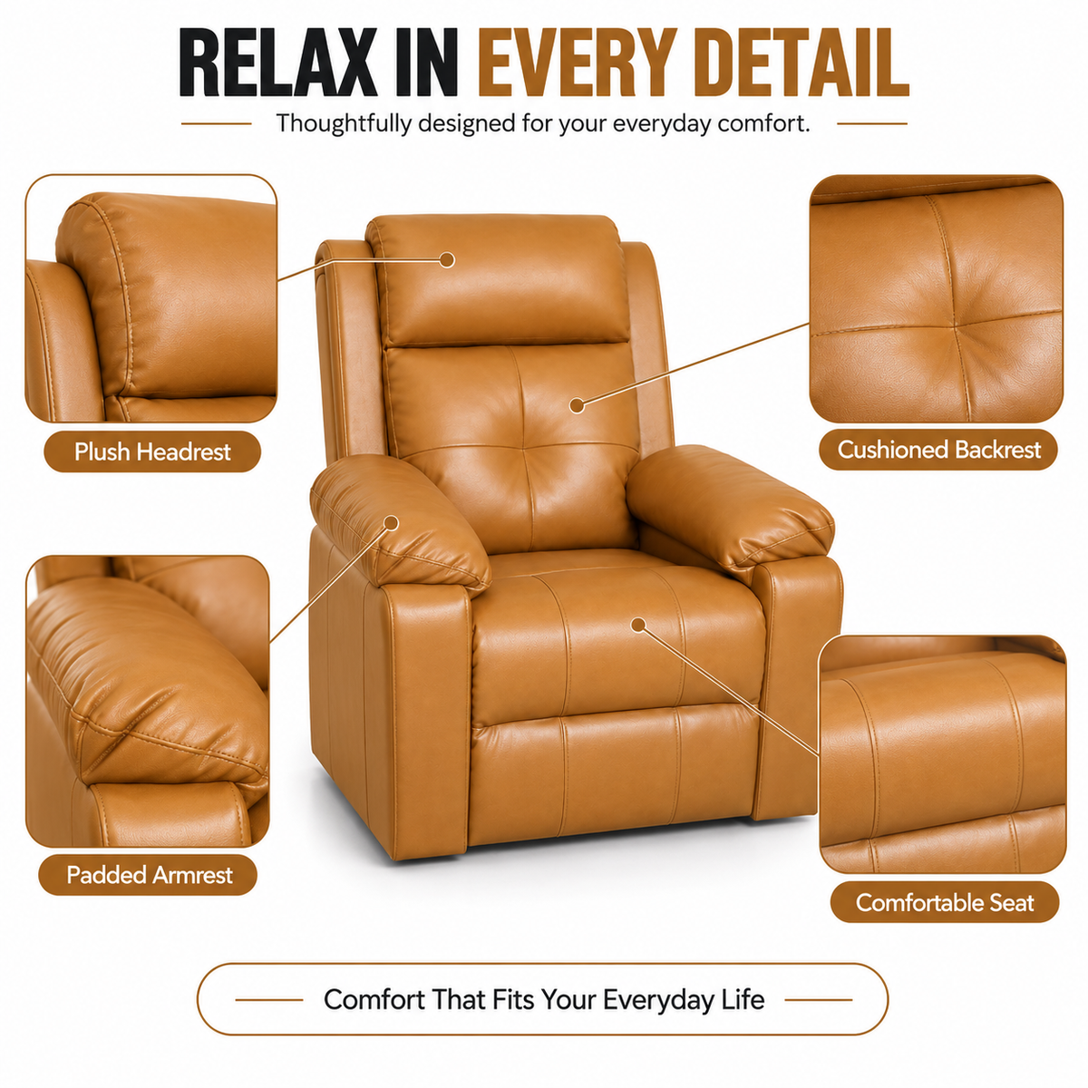 Manual Recliner sofa