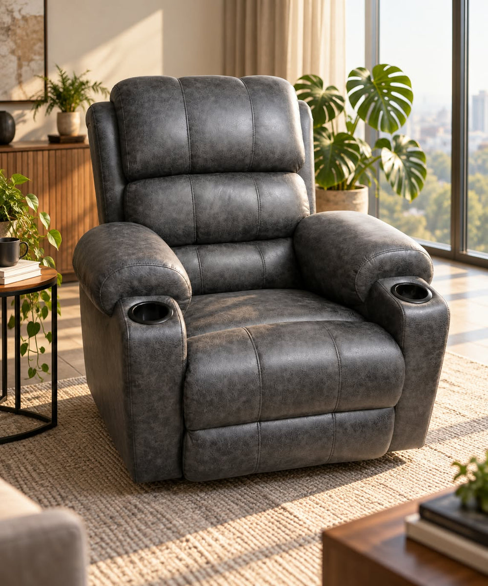 Motorised recliner sofa