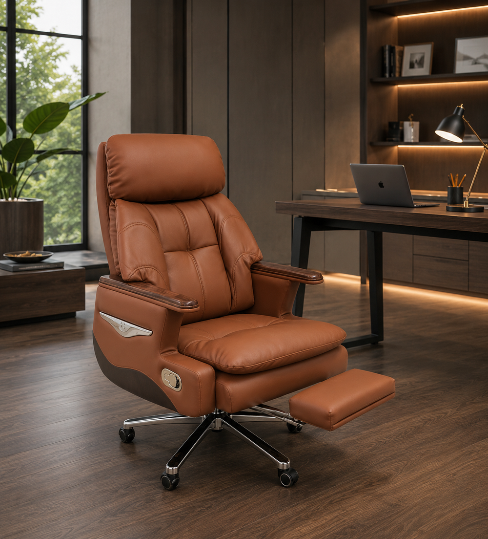 Bentley Tan with footrest