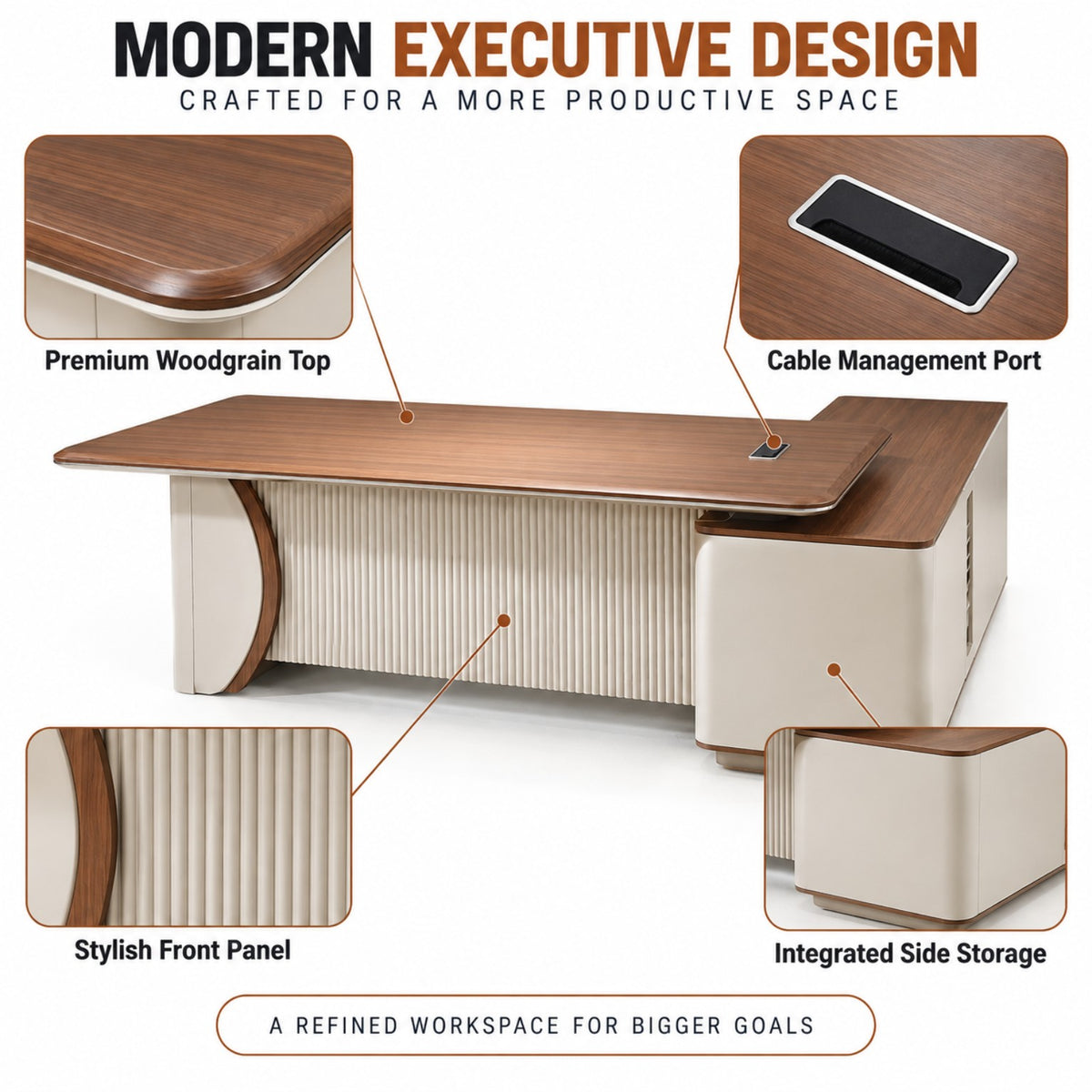 office table 8 feet