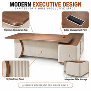 office table 8 feet